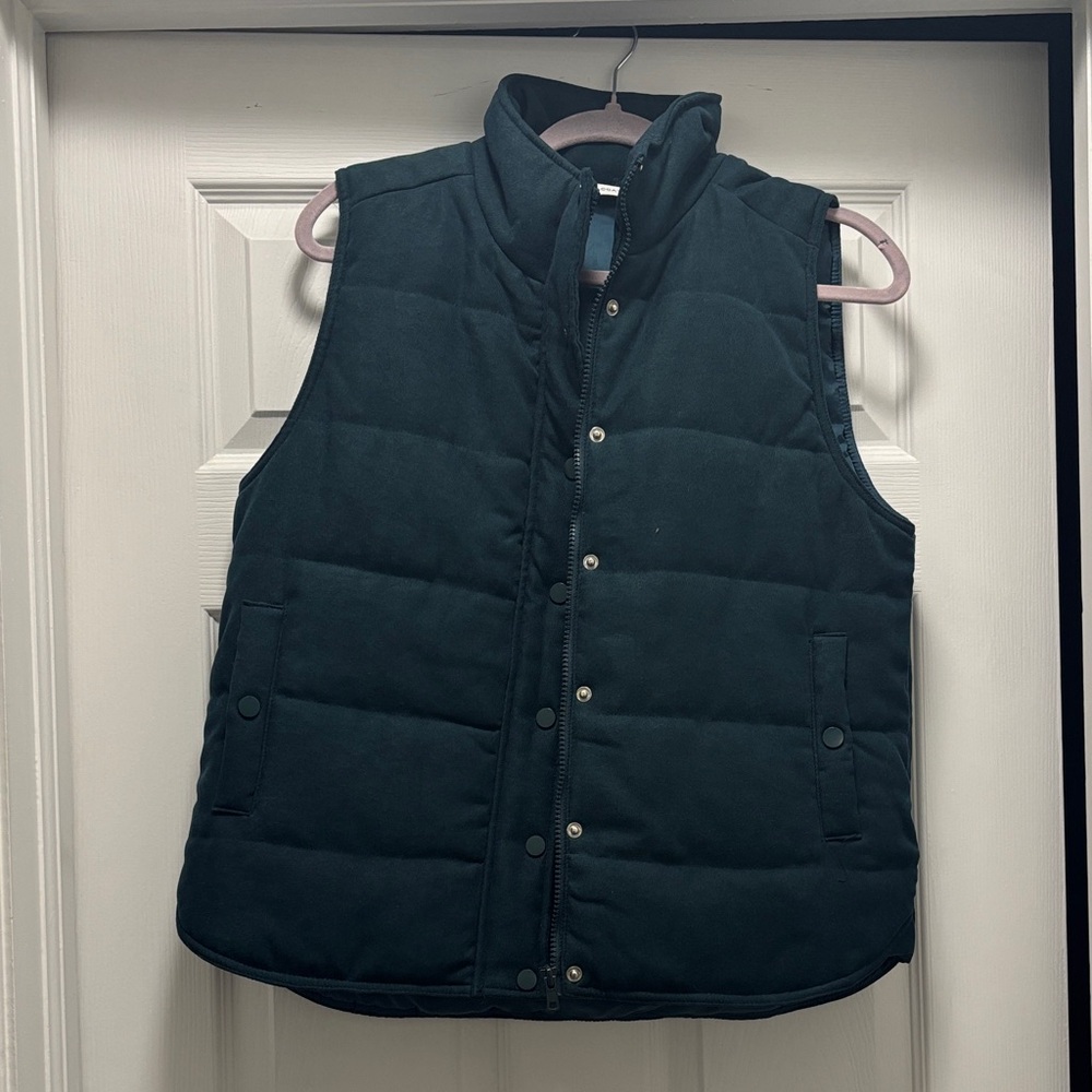 Staccato Dark Green Puffer Vest